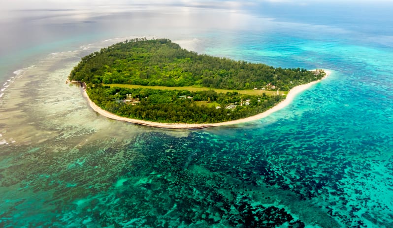 Denis Island-Aerial 2